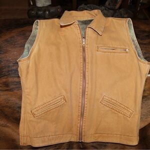 Women’s reversible retro cowgirl vest